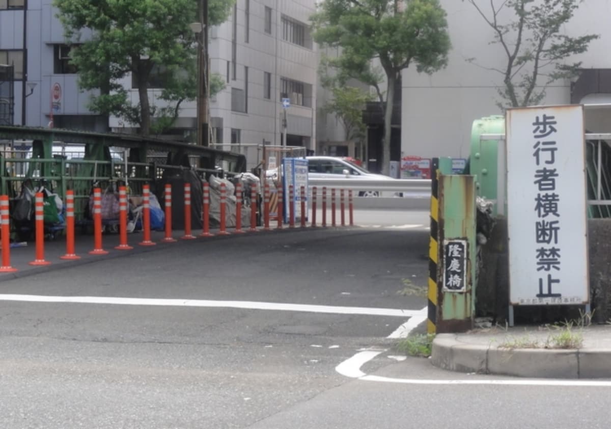 歩いてわたれないので残念。