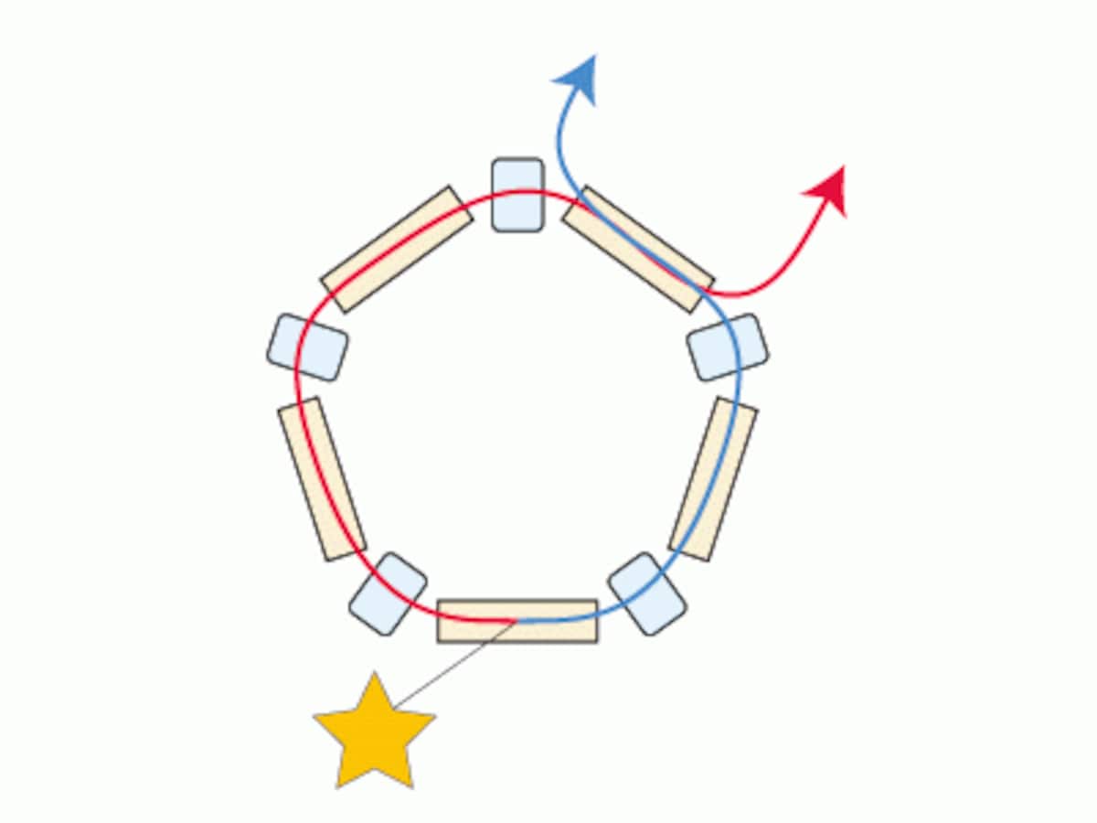 バスケットビーズボールのペンダント
