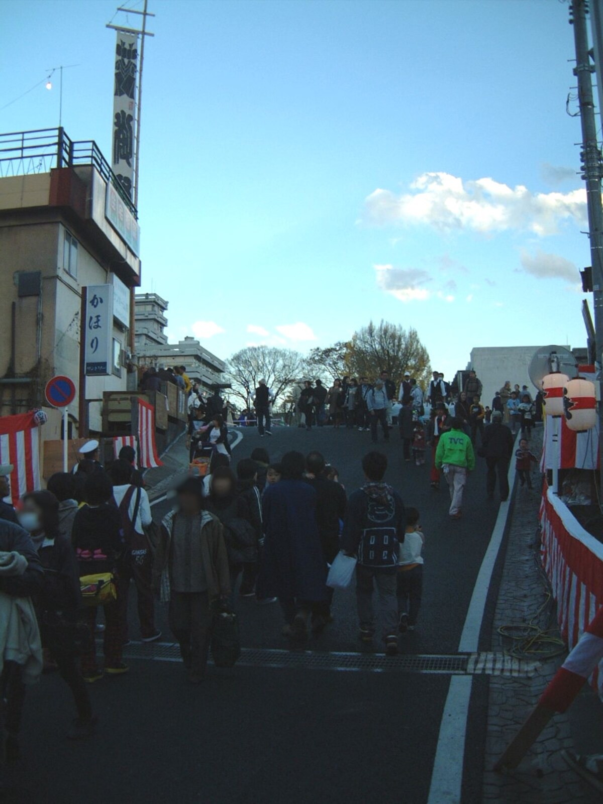秩父夜祭（18）／御旅所への急坂・団子坂