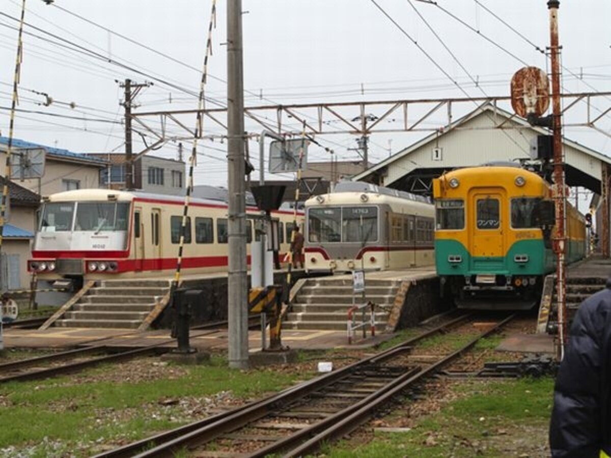 地鉄の3種類の電車