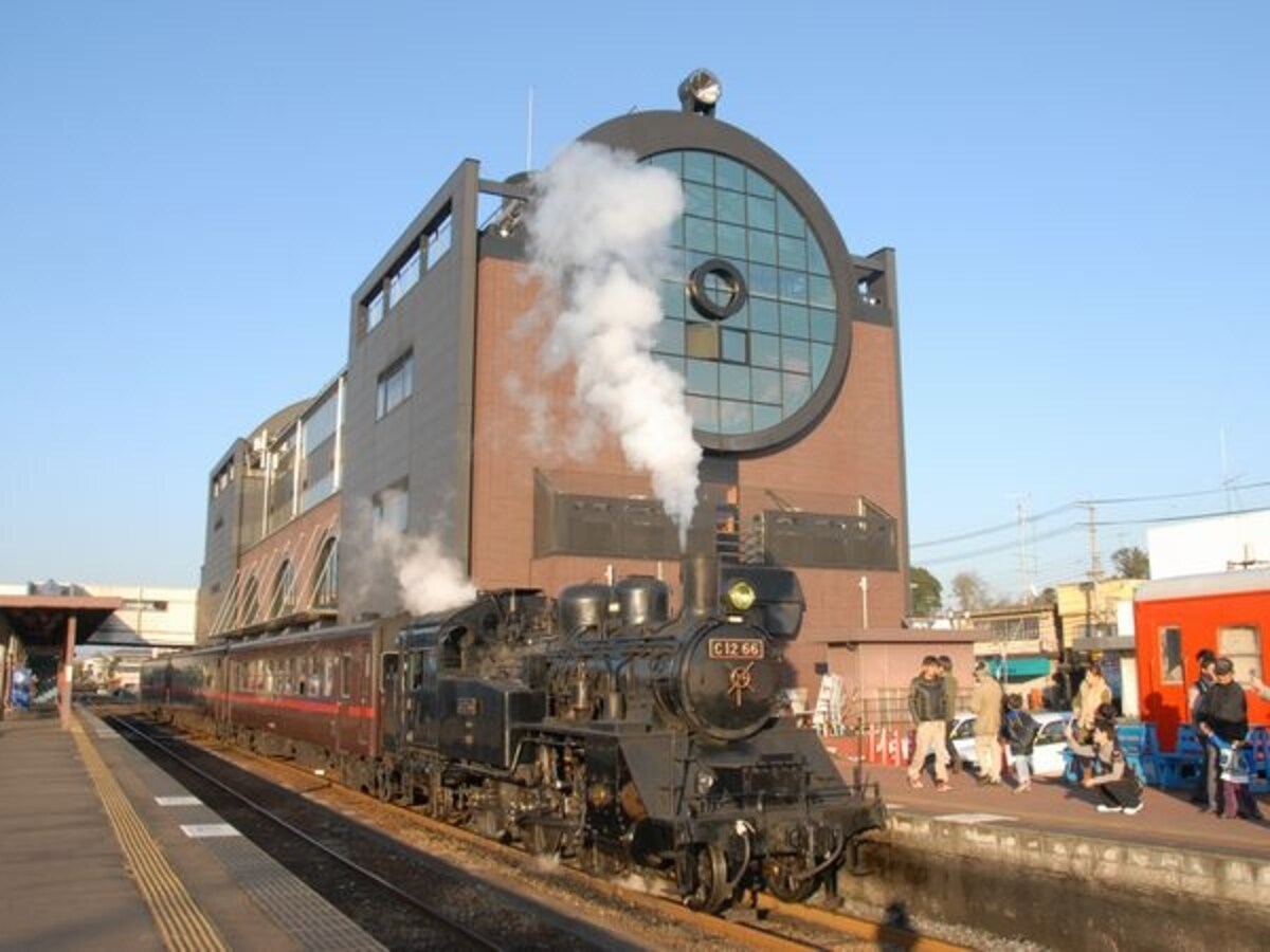 真岡駅のC12