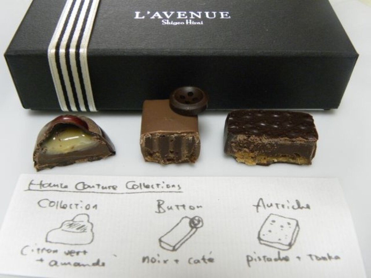 「L’AVENUE　ラヴニュー」の「オートクチュールコレクションズ」断面
