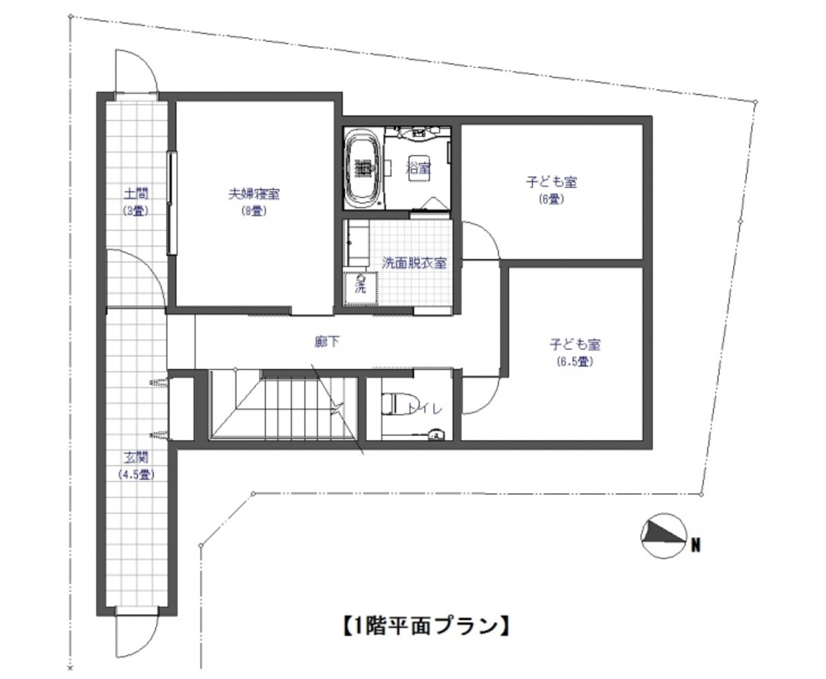 1階平面プラン