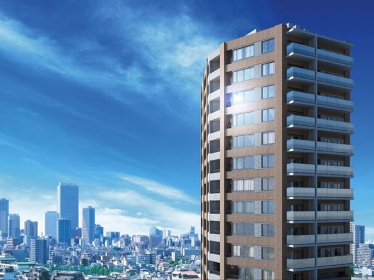 クレヴィア巣鴨の完成予想図