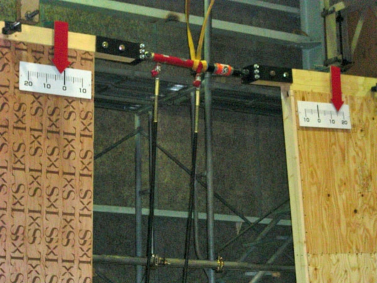引っ張り強度実験