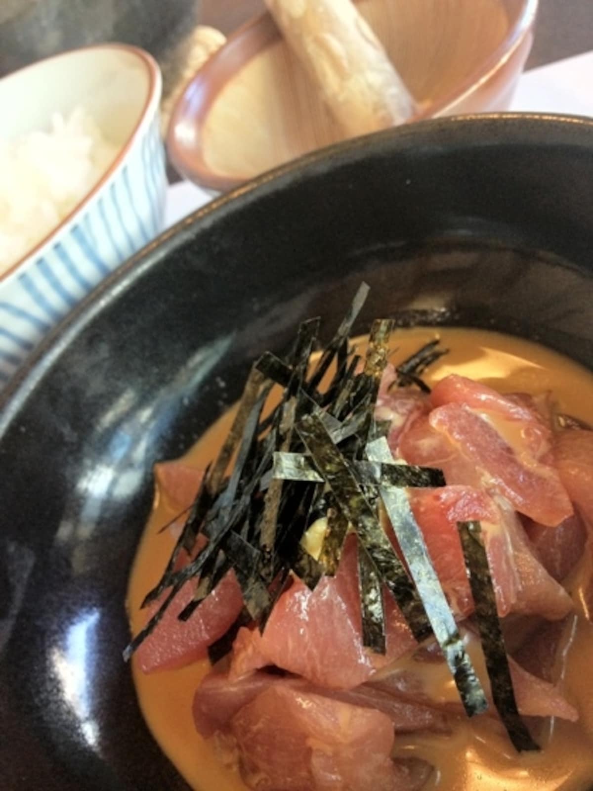 もう一つの茶漬けメニュー「鮪茶漬」