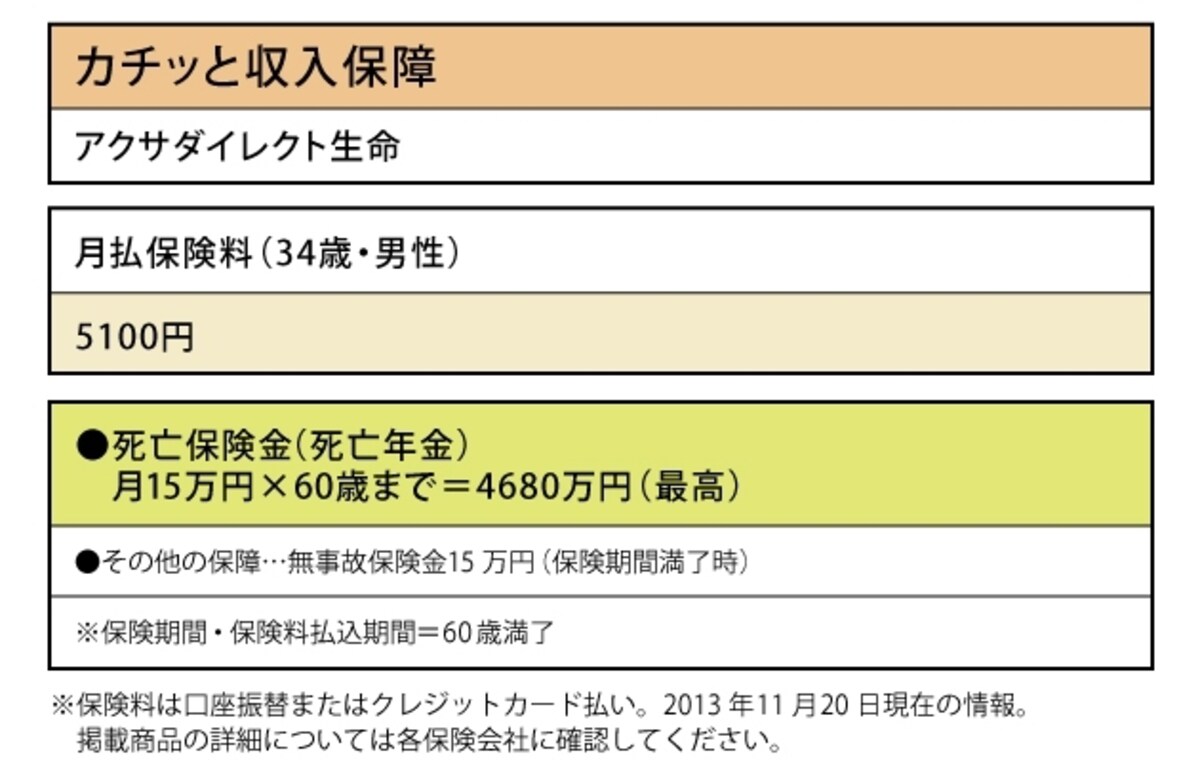 カチッと収入保障