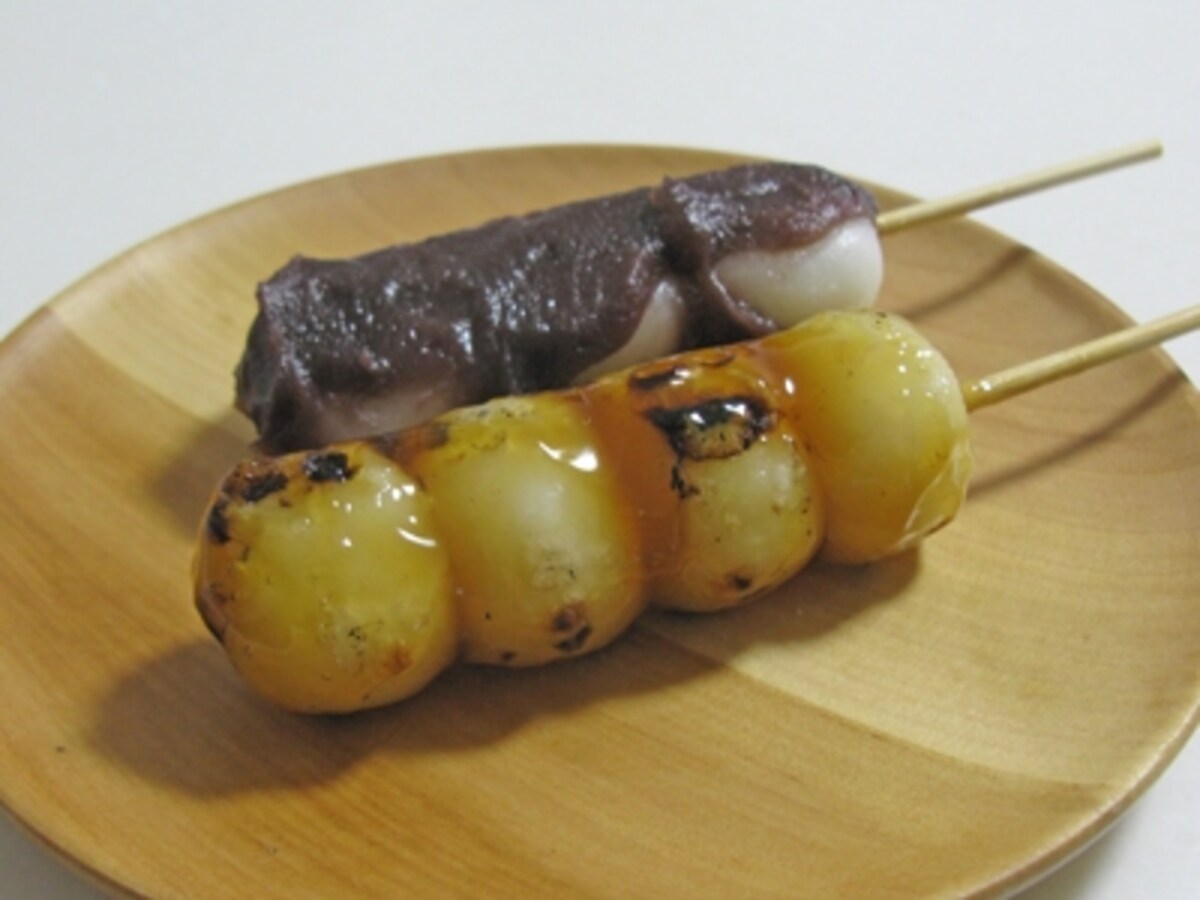 「みたらしだんご」「あんだんご」