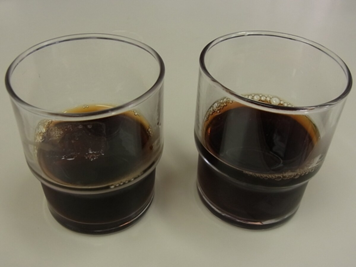 冷たいコーヒーの飲み比べ