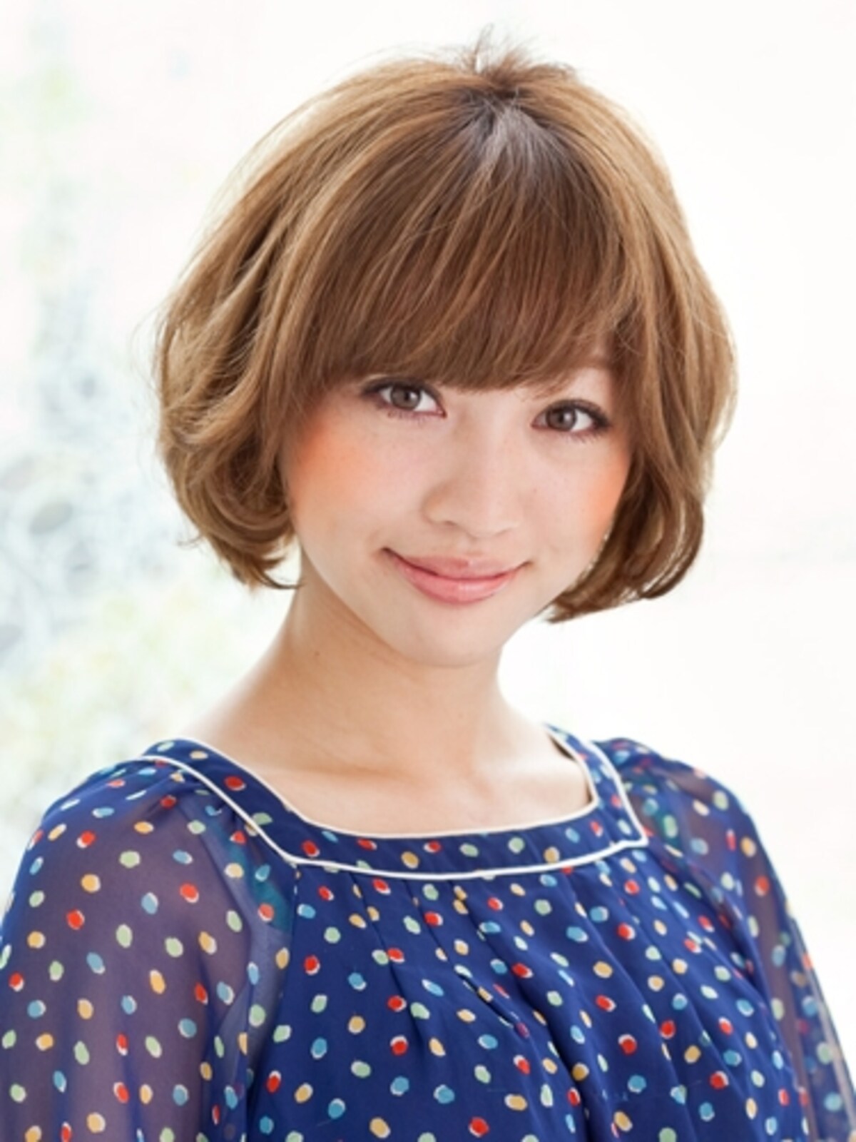 シンプルなのに甘さを感じるふんわりショート