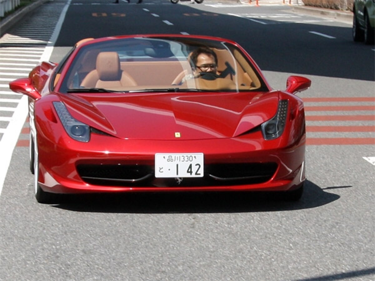 フェラーリ458スパイダー