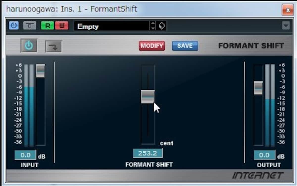 Formant Shift VST