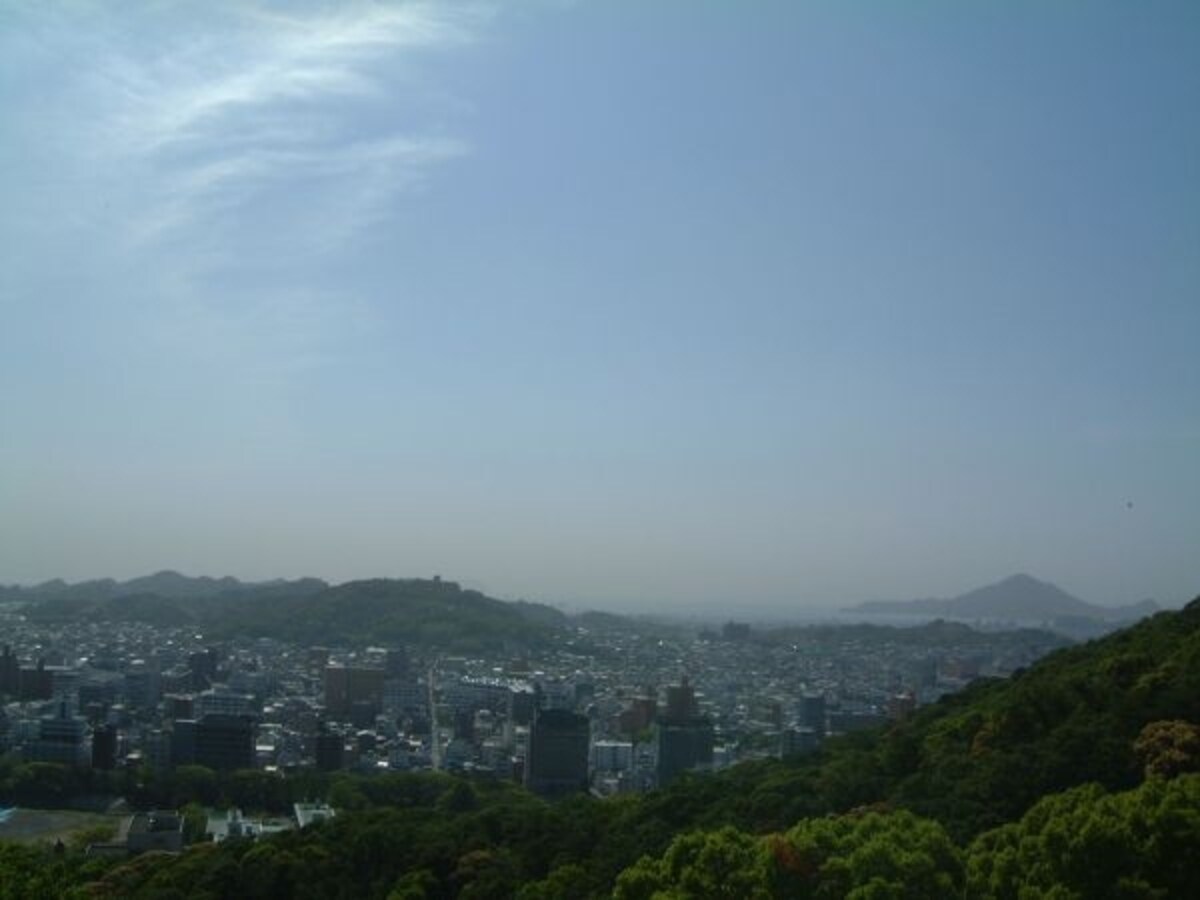 松山城大天守からの眺め（2）