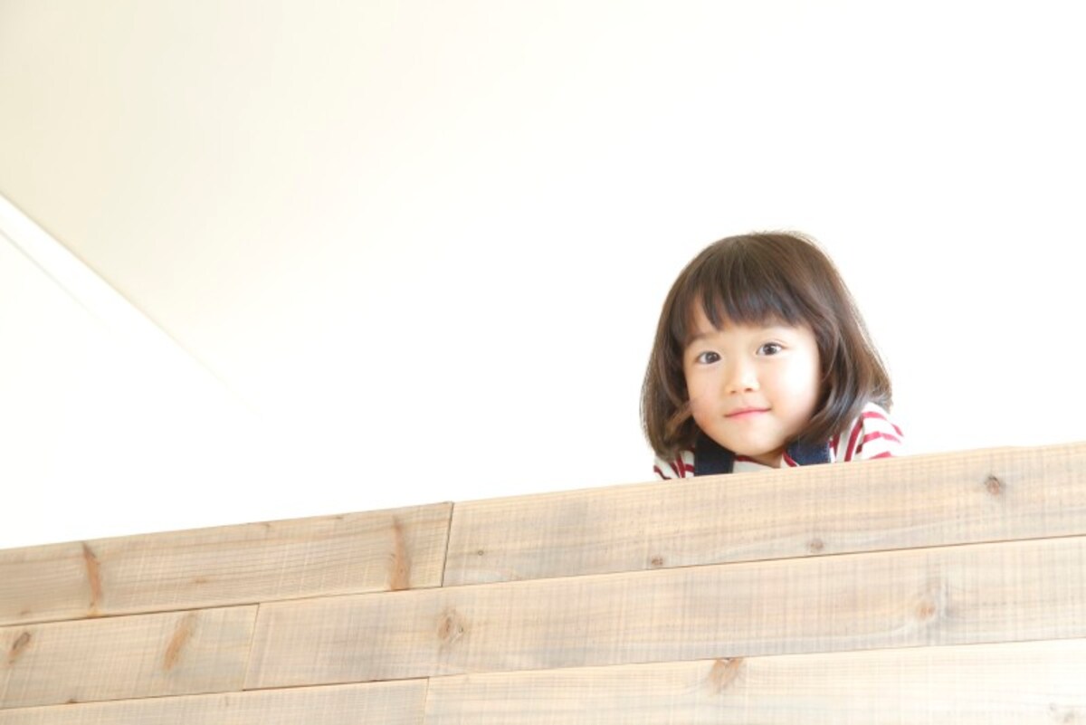 ロフトは隠れ家的な空間になるので子どもも喜びます