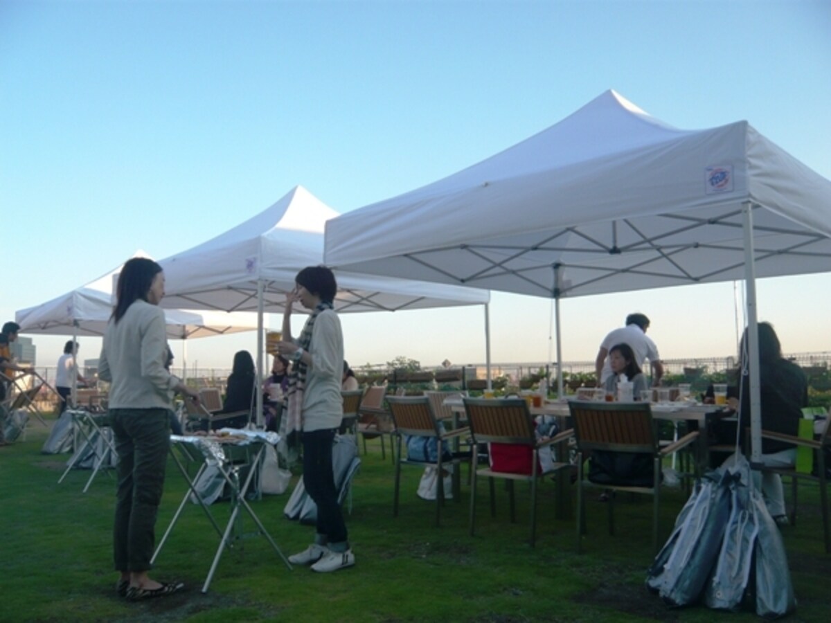 都会の農園　バーベキューテラス