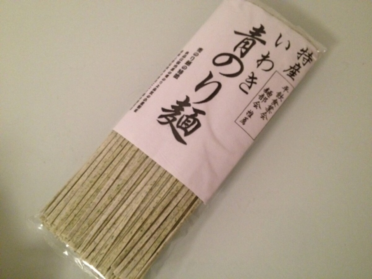 磯の香り、青のりの風味が美味しい