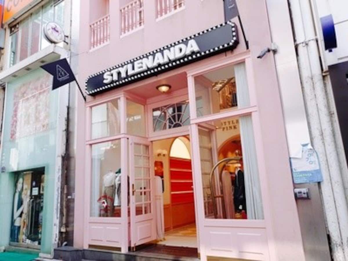 STYLE NANDA明洞の PINK POOL CAFE