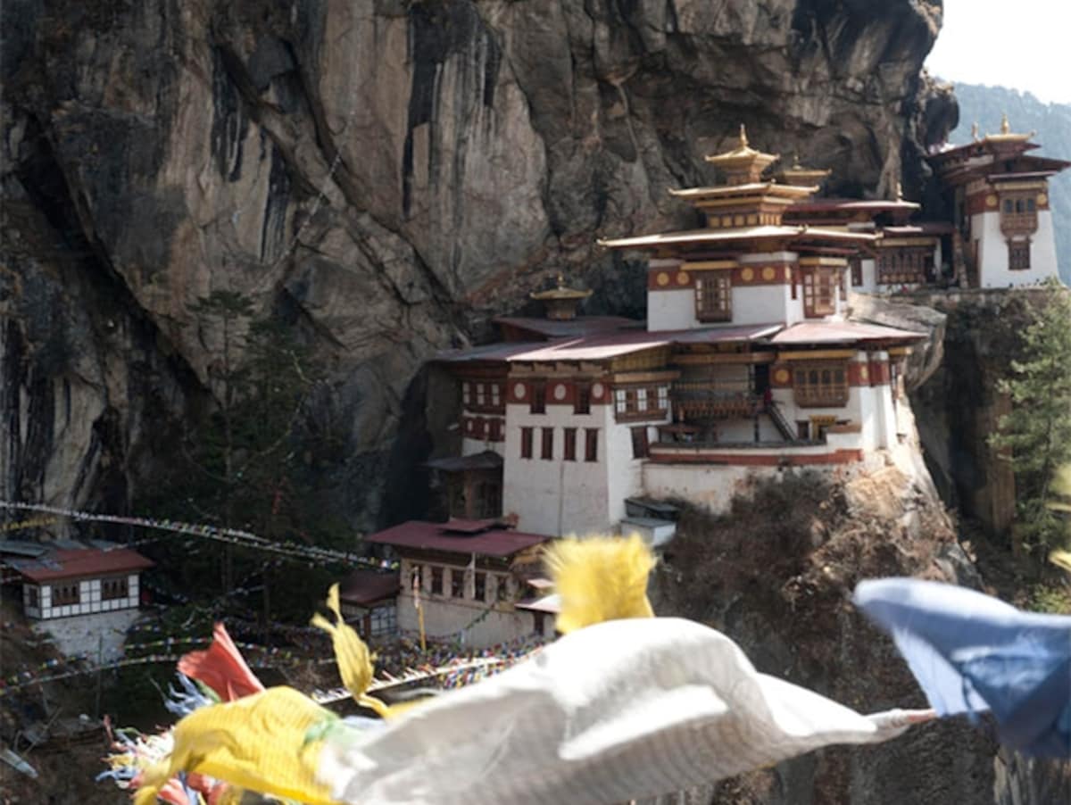 巡礼地としても知られる聖地タクツァン寺院 