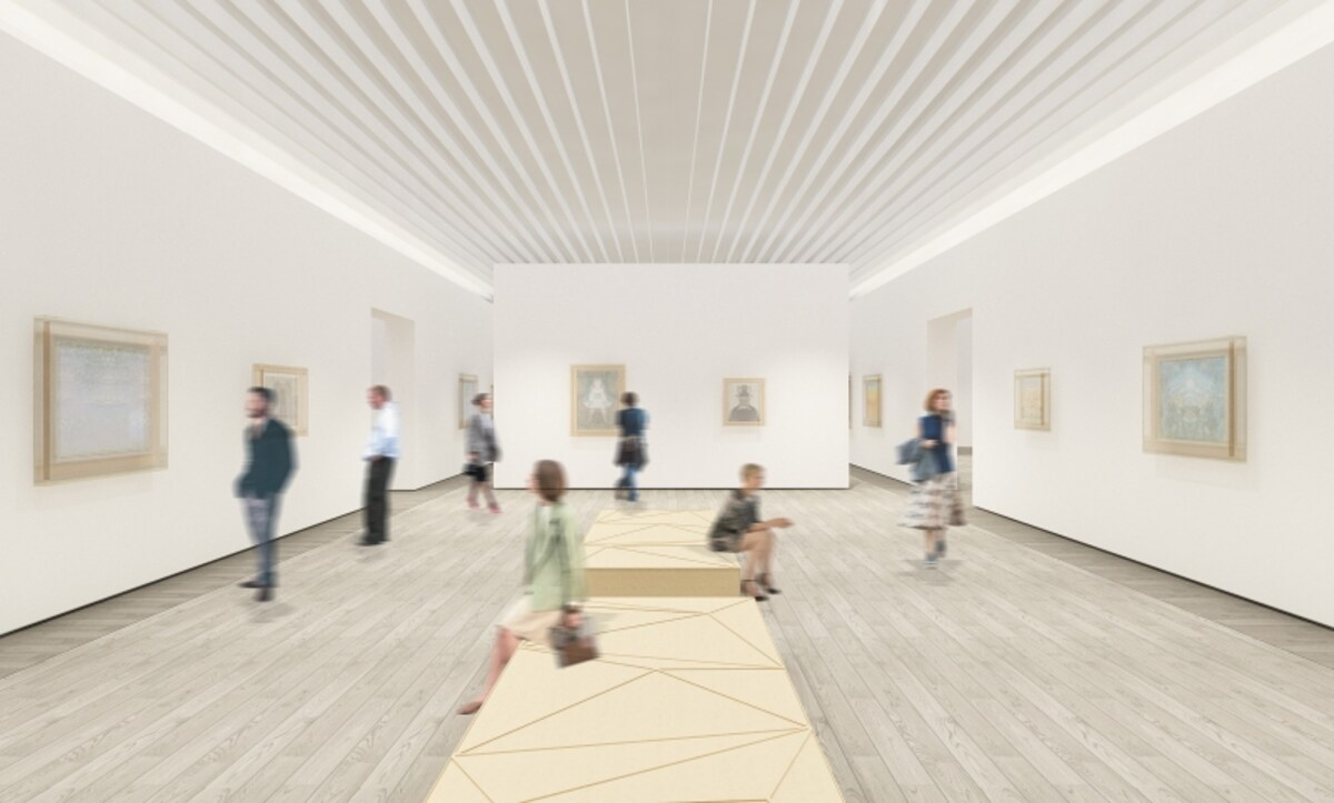 新ブリヂストン美術館 展示室イメージ