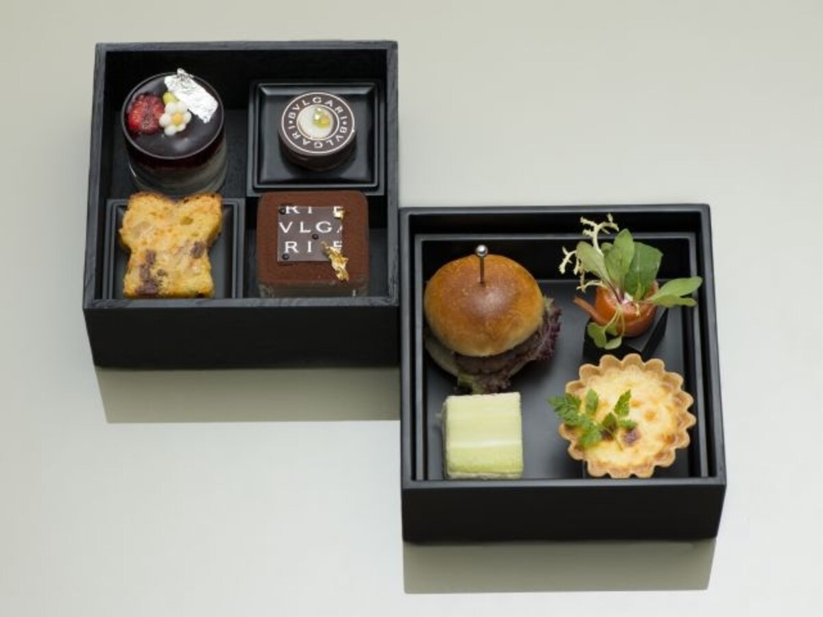「ブルガリ イル・カフェ」の「ブルガリ ティー・ボックス」(2700円)