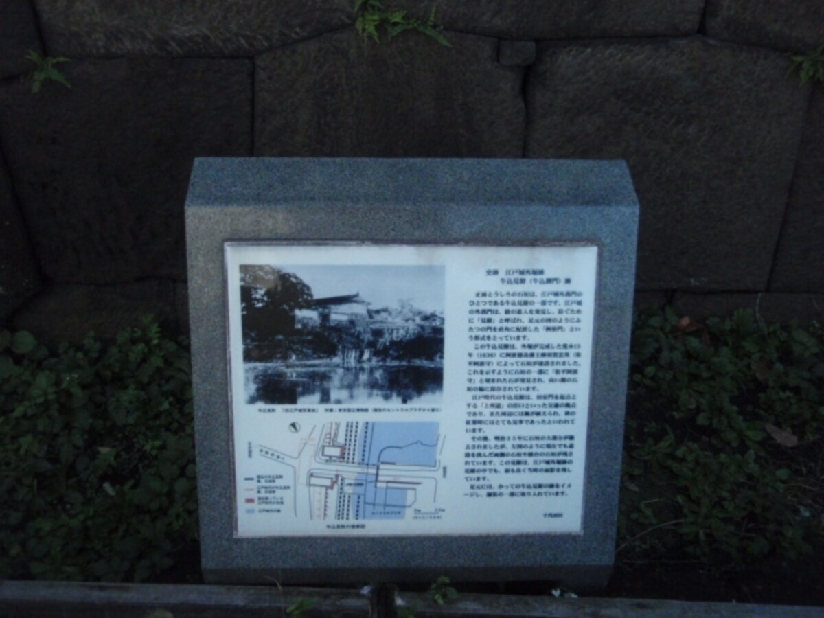 牛込見附の史跡