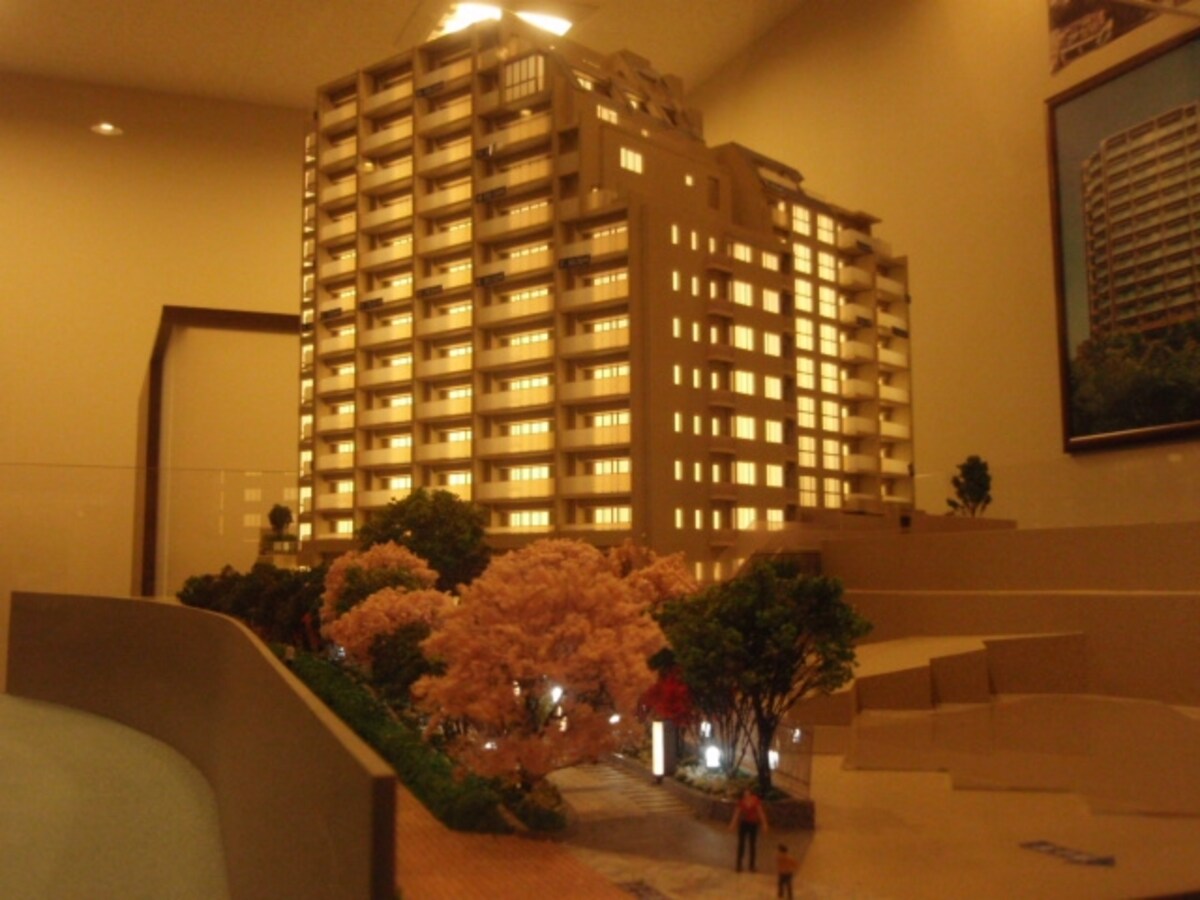 プラウド王子本町の模型