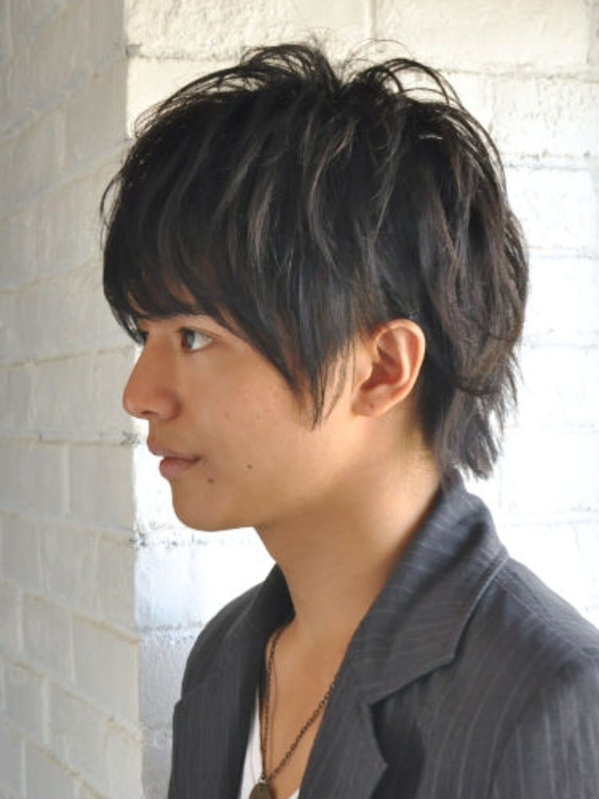 外ハネ爽やかミディアム