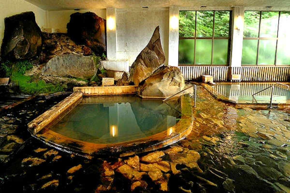 旭岳温泉湯元湧駒荘の本館浴場ユコマンの湯