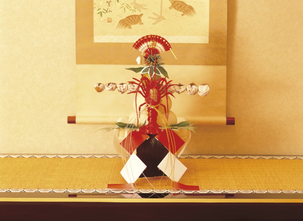 鏡餅は床の間に供えるのが理想的