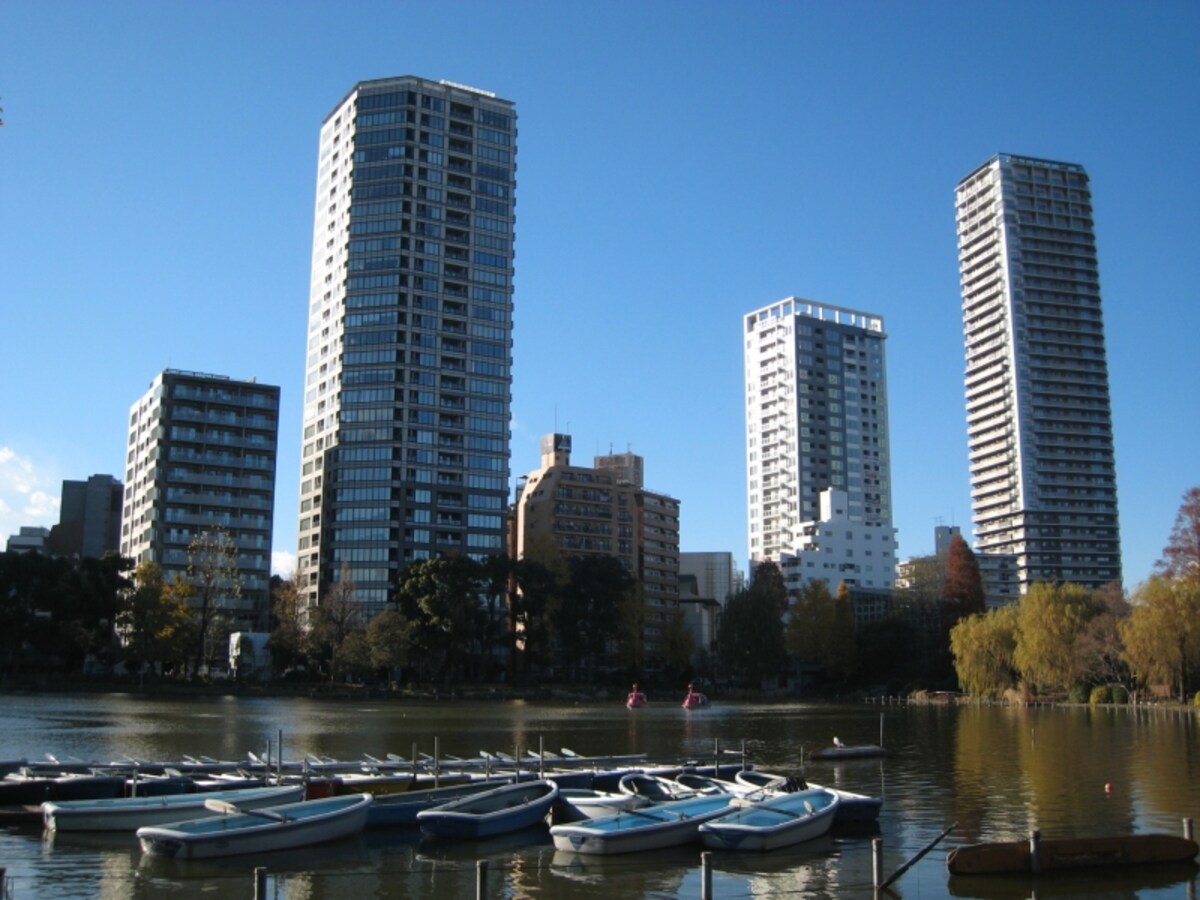 池之端の辺り