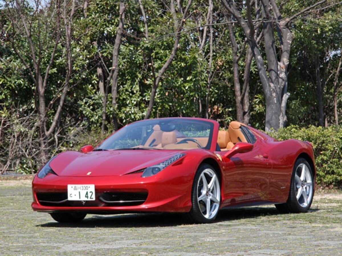 フェラーリ458スパイダー