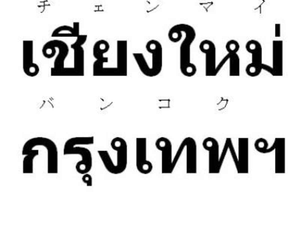 タイ語表記