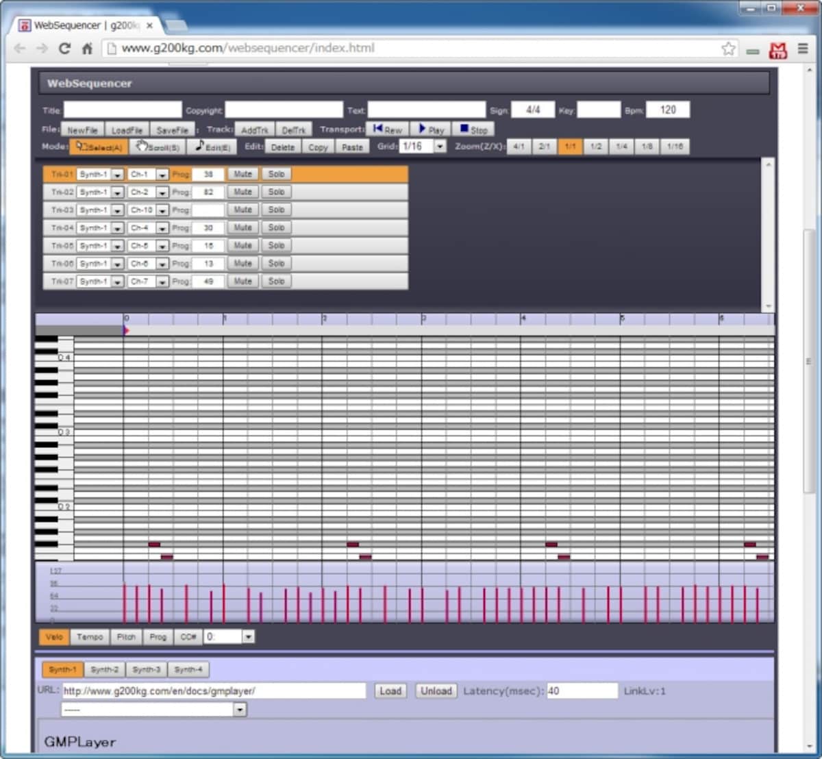 WebSequencer