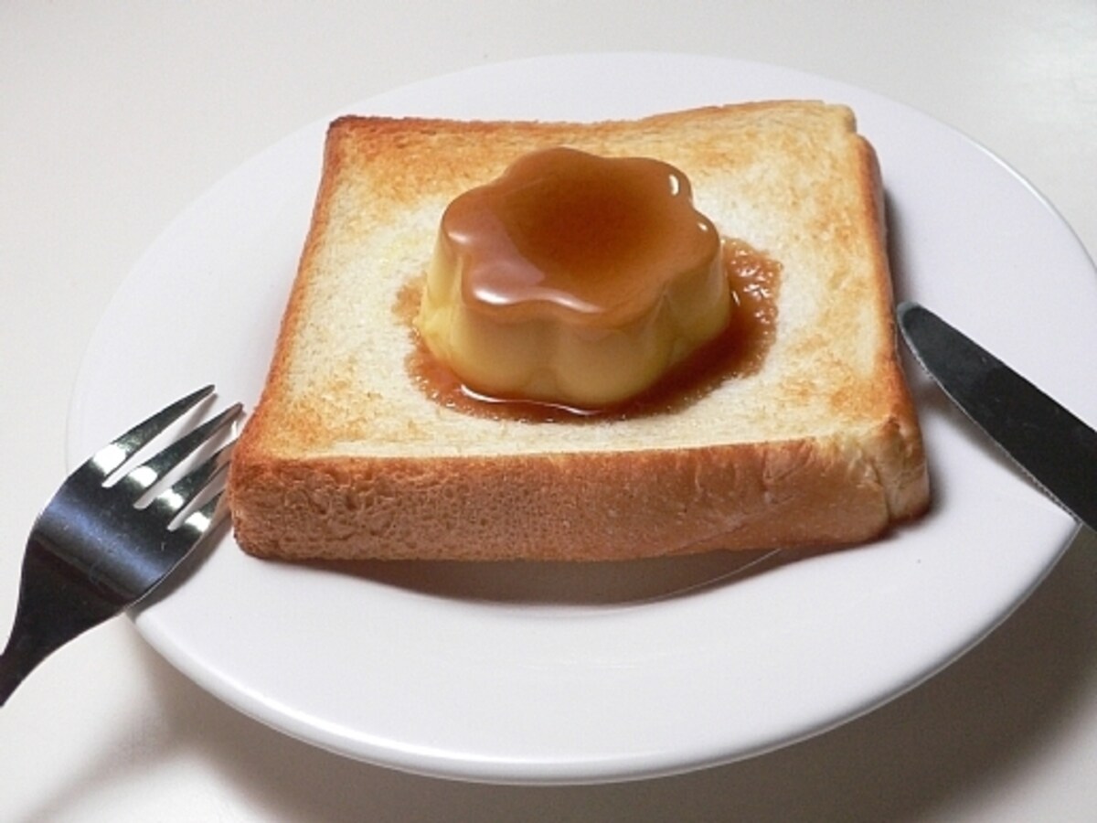 プッチンプリンで作る、プリントースト