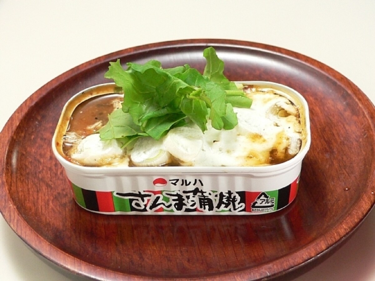 さんまの蒲焼きの塩ヨーグルト焼き