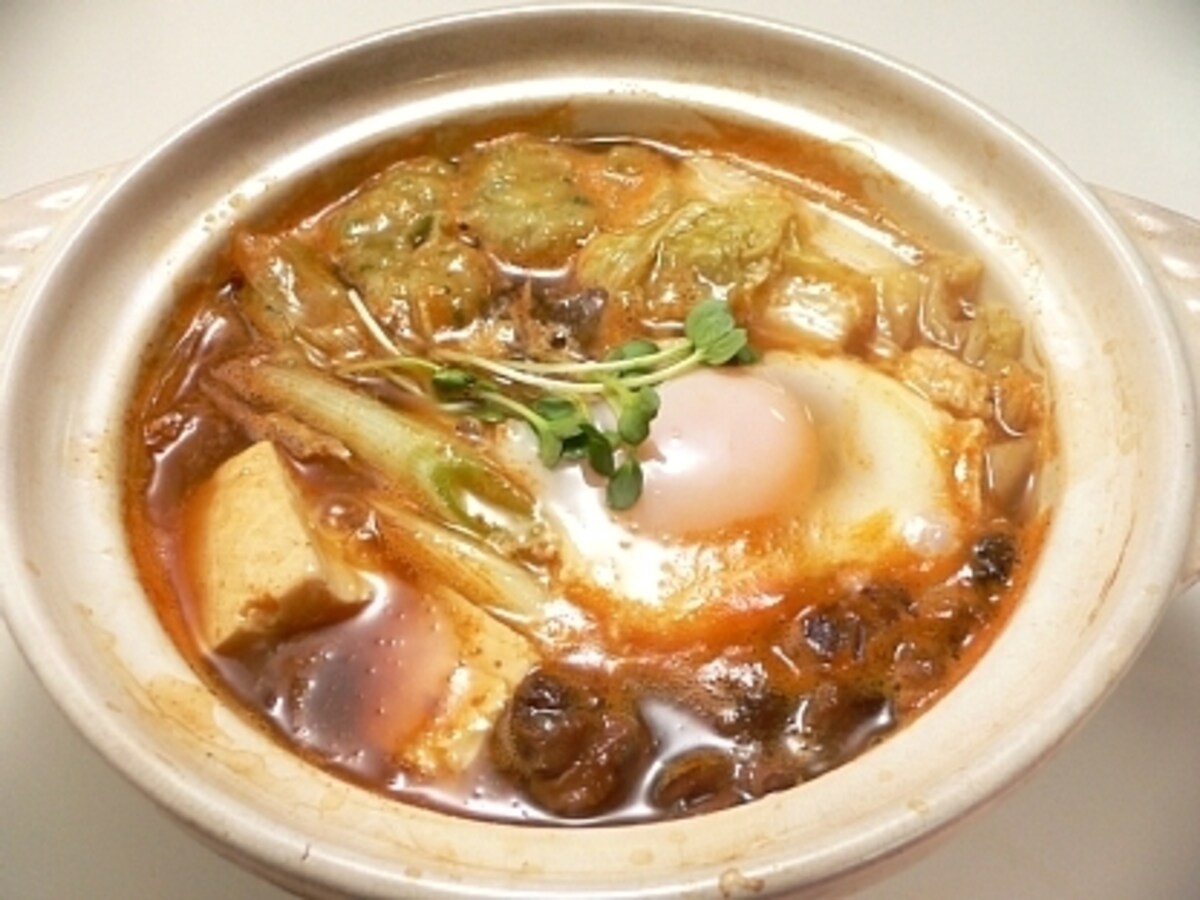 缶詰でつくる赤貝鍋
