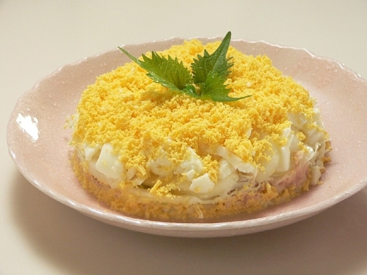 サラダケーキ　