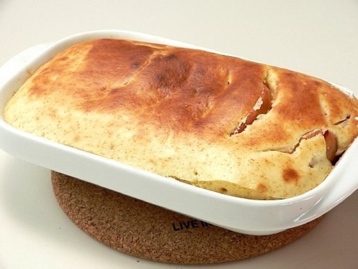 りんご1個で作る、アップルケーキ