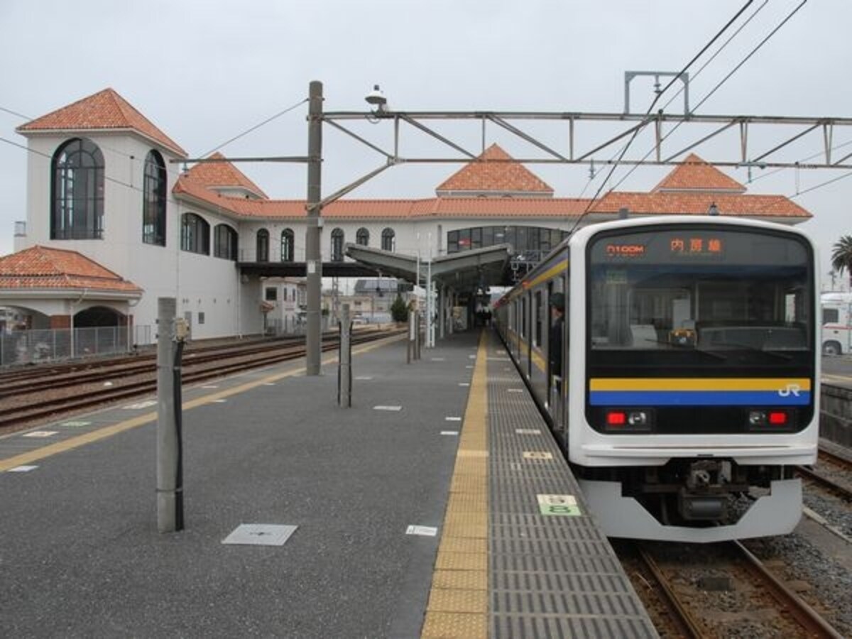 内房線館山駅