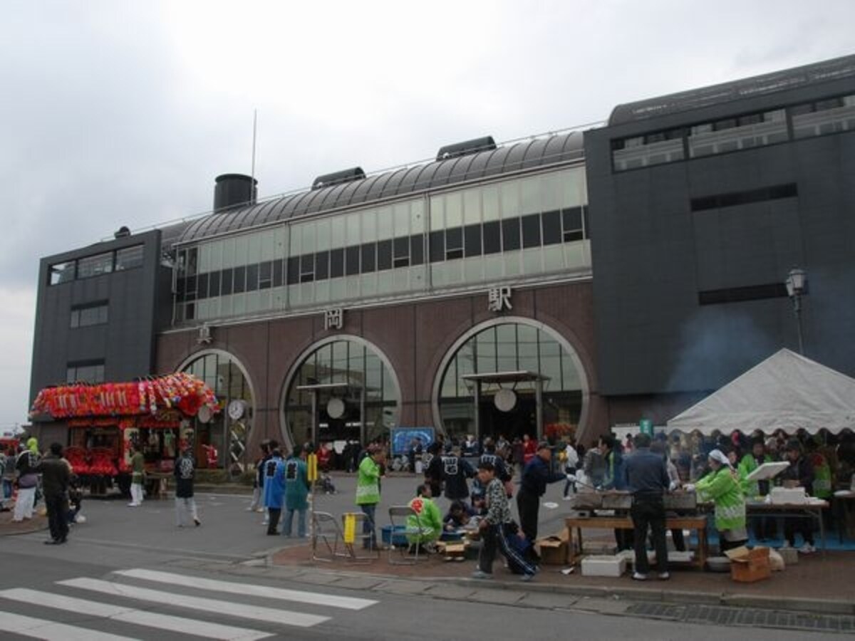 駅舎側面