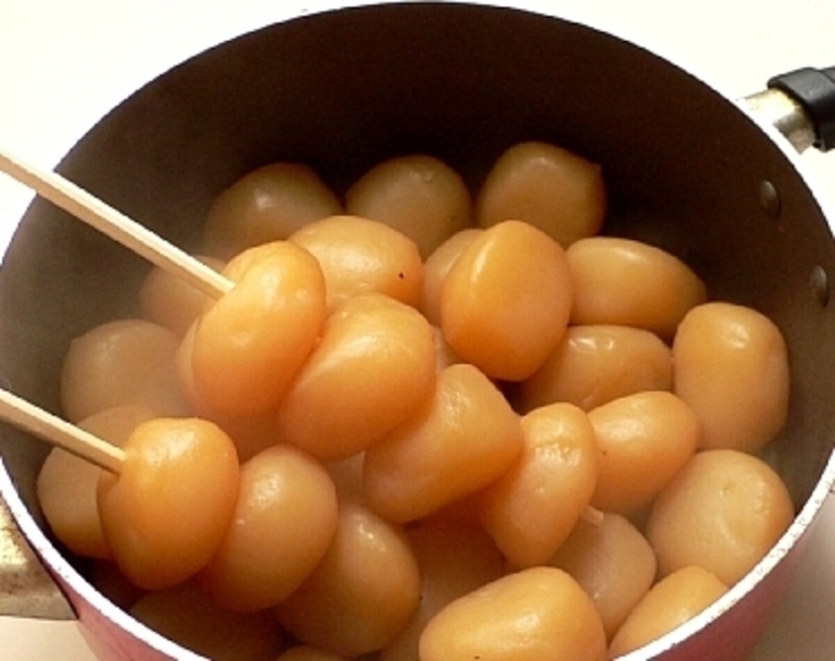 玉コンニャクの醤油煮