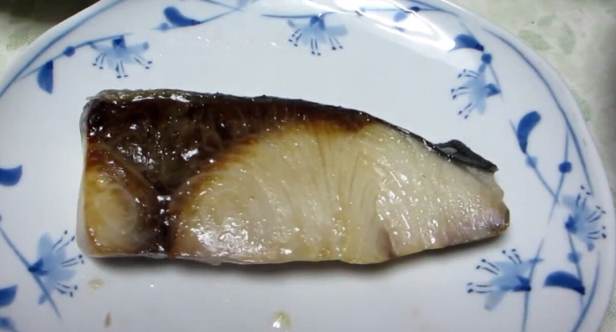 ぶりの塩焼き
