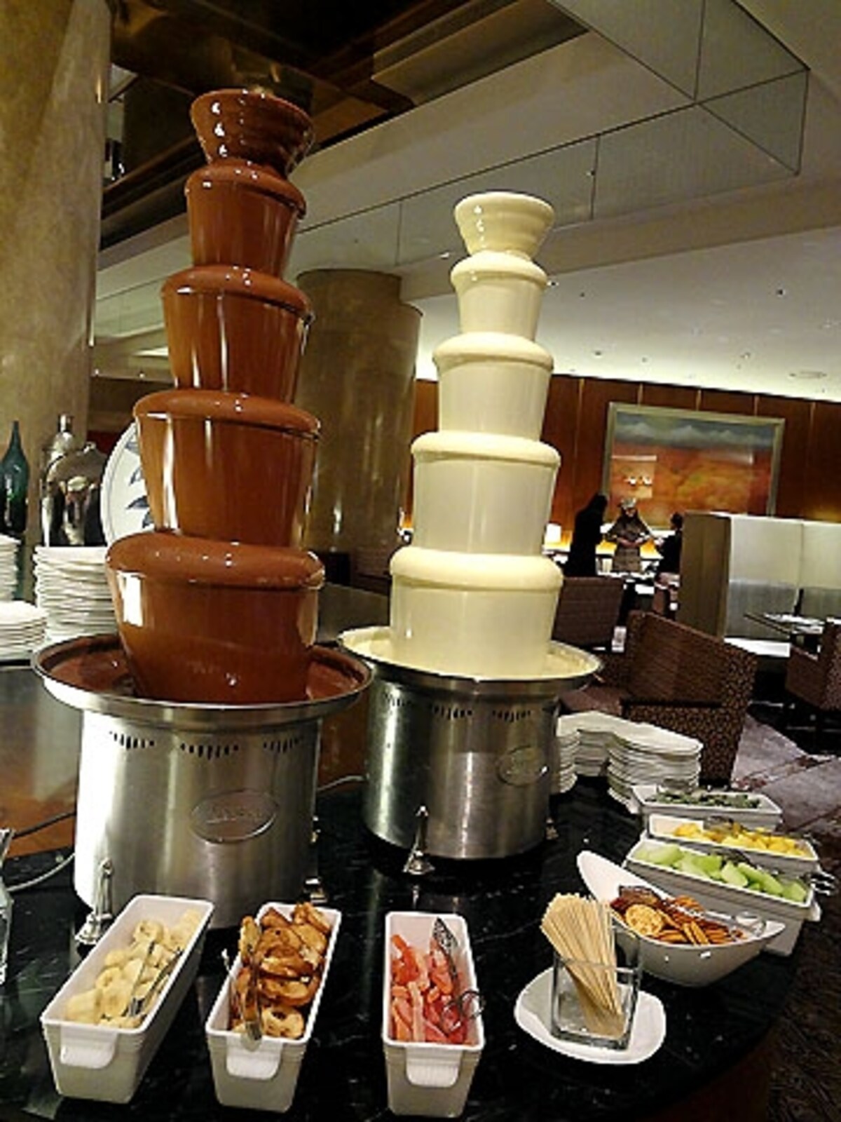 チョコレートファウンテン