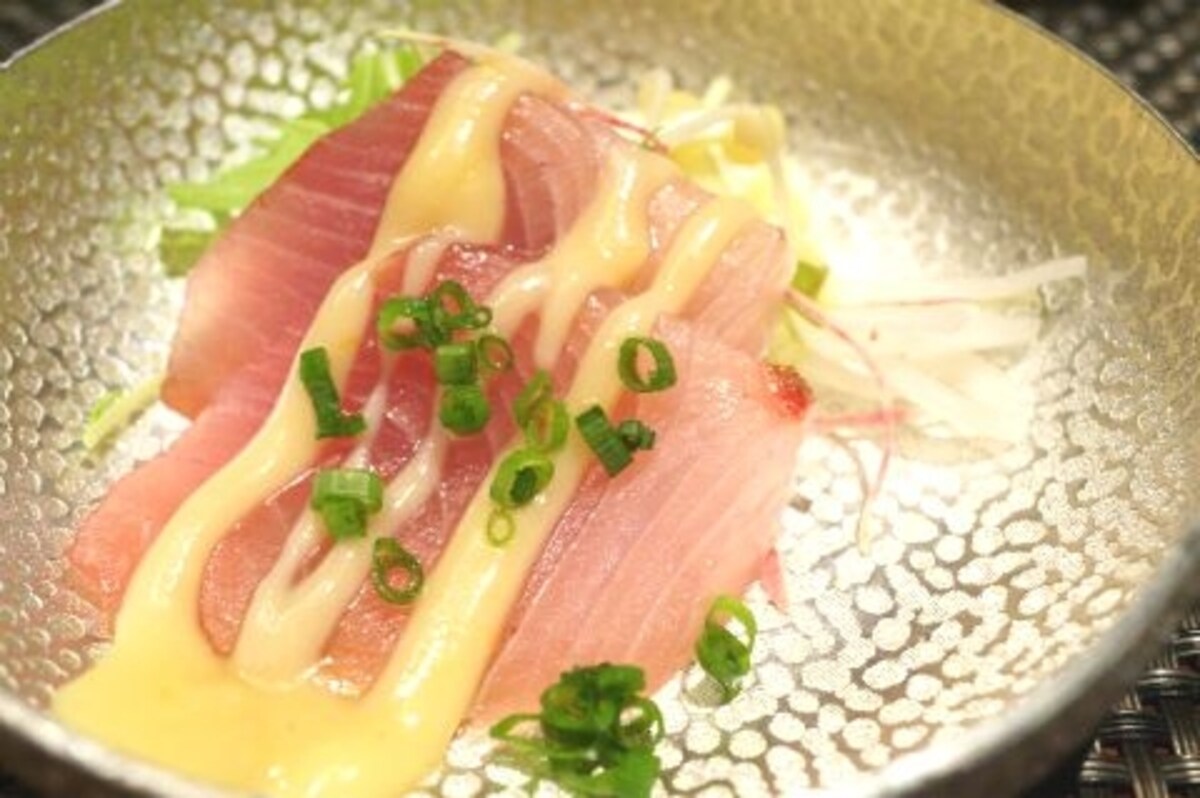 ブリのお刺身です
