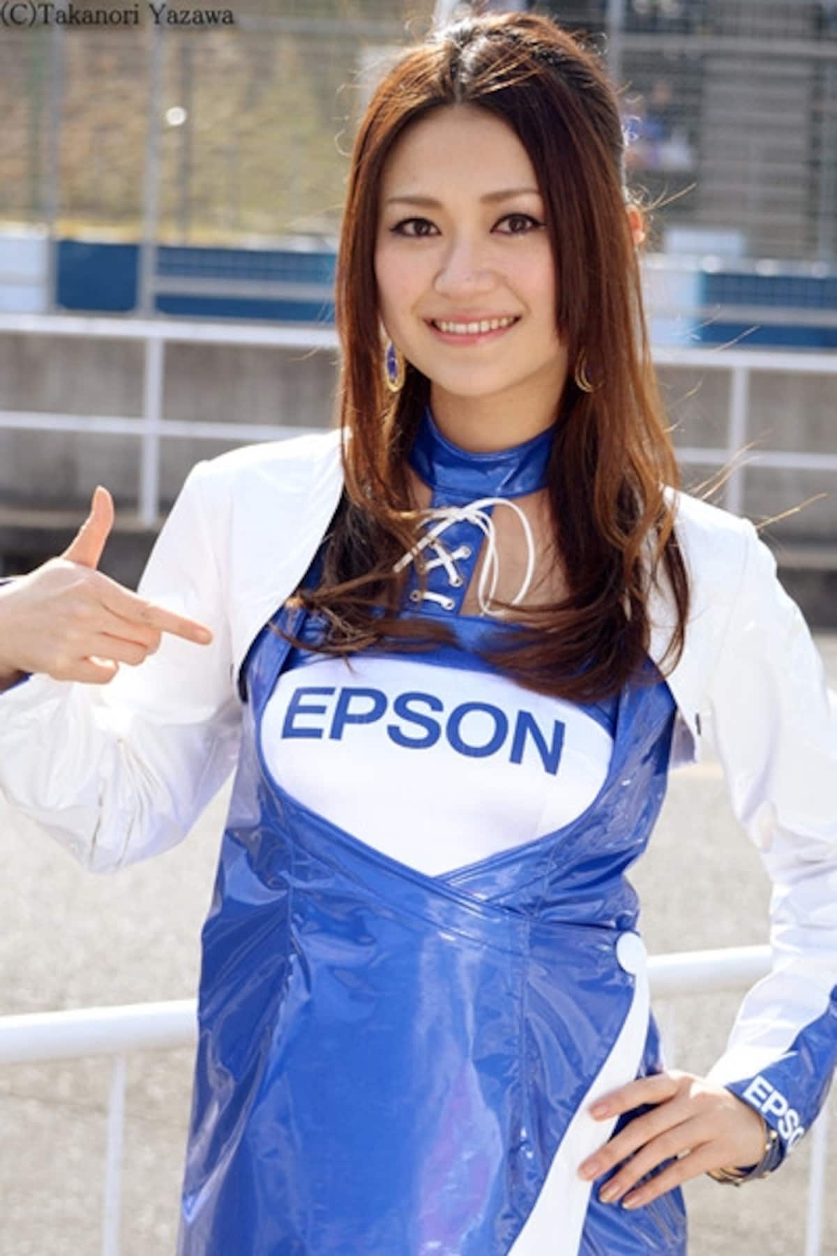 高橋聡美／Epson Nakajima Racing レースクイーン
