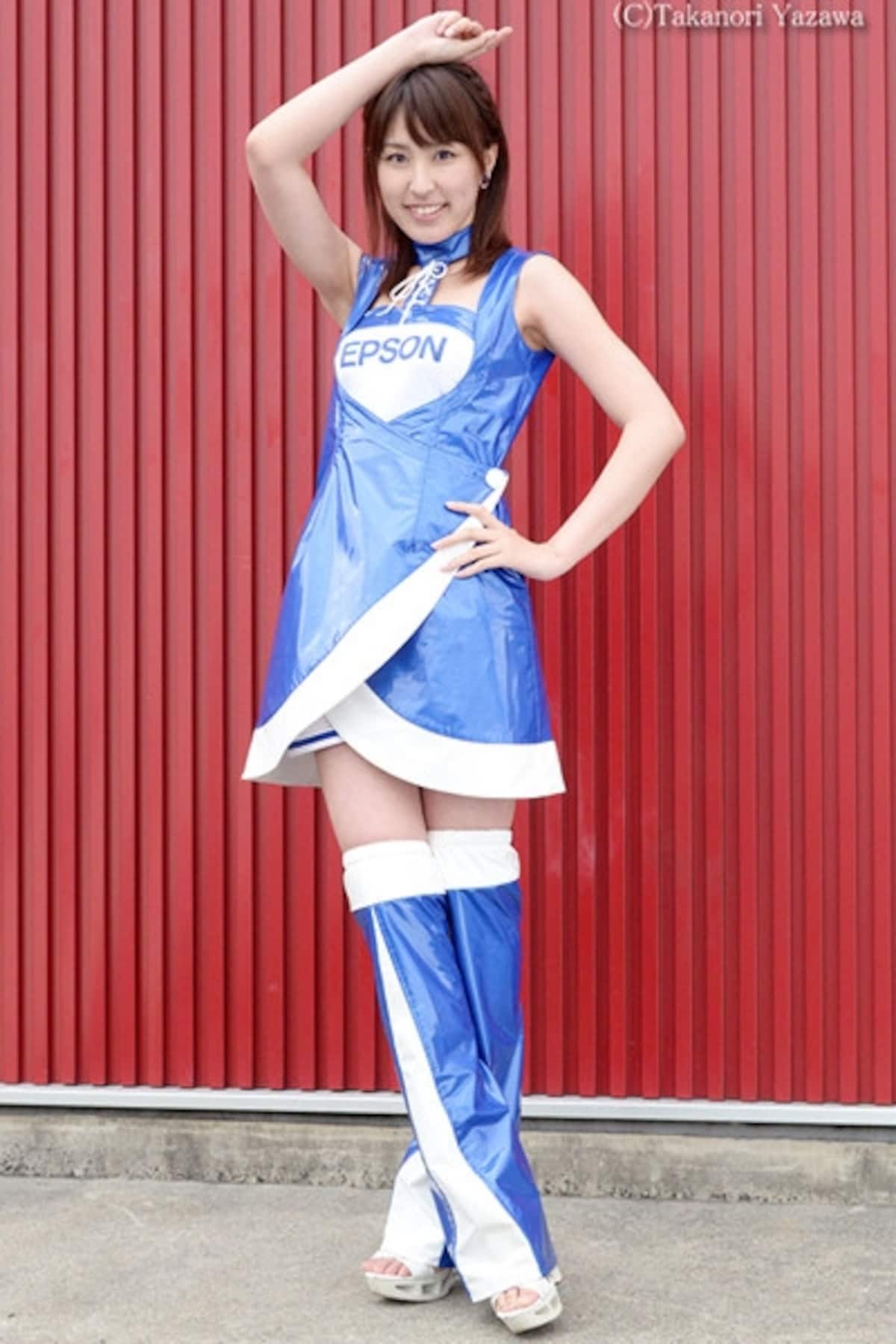 池田ゆい佳／Epson Nakajima Racing レースクイーン