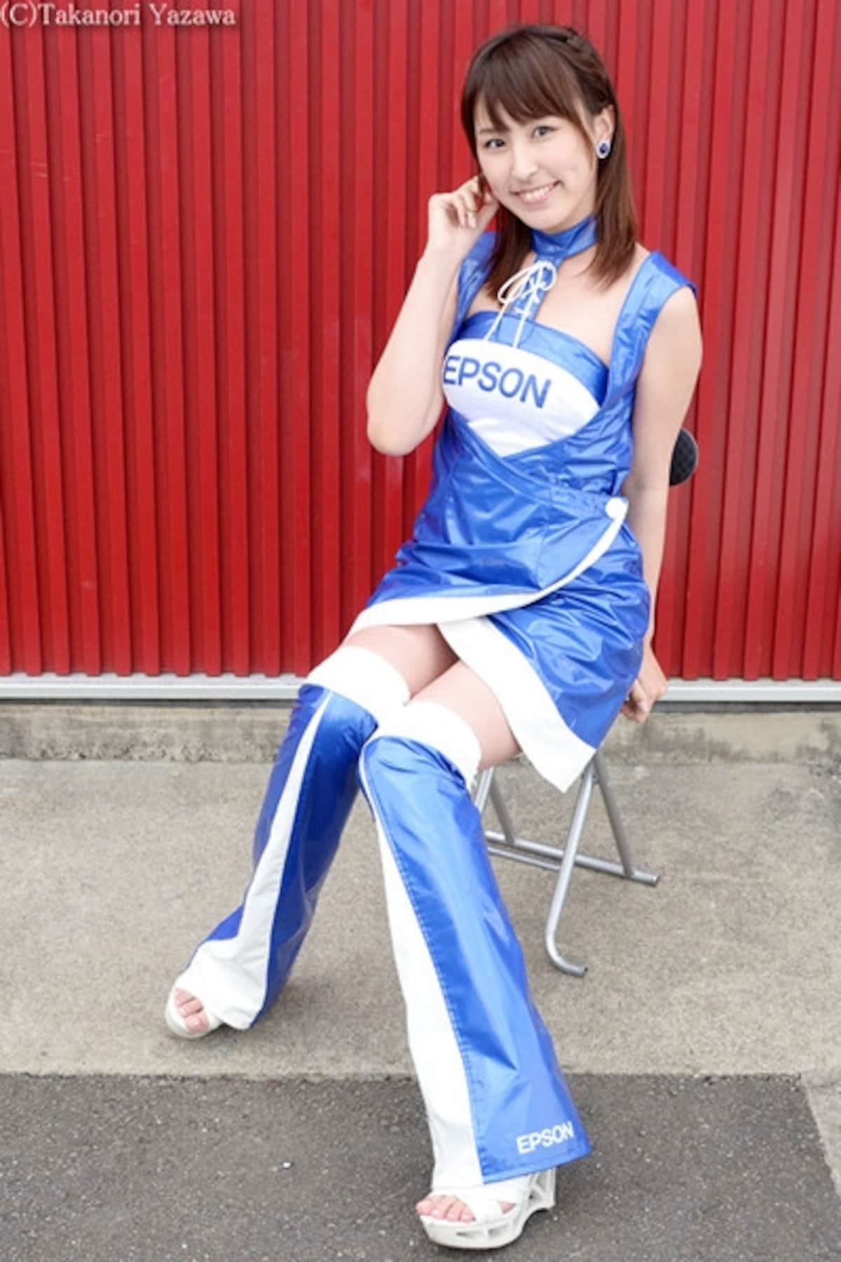 池田ゆい佳／Epson Nakajima Racing レースクイーン