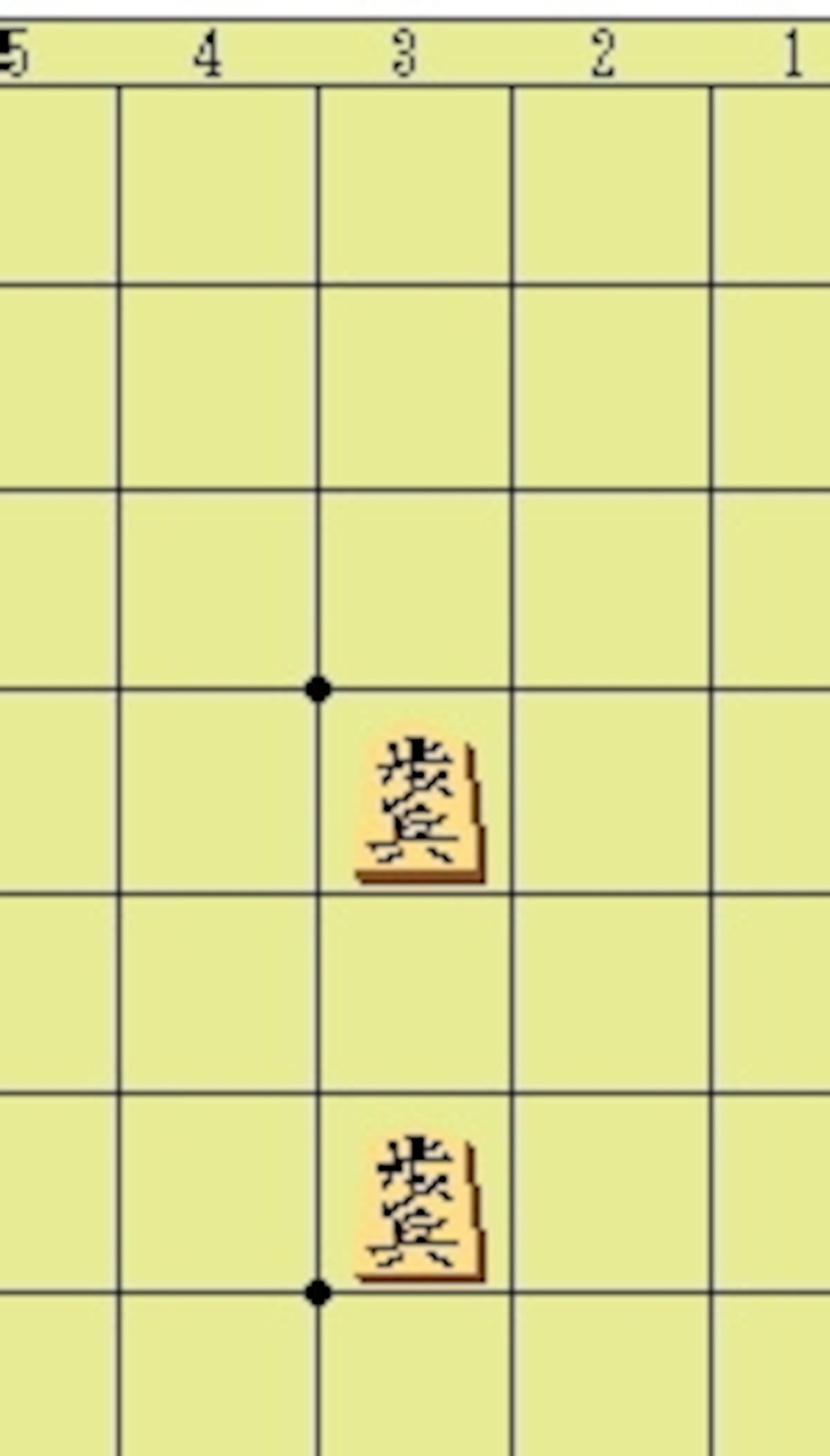 「二歩」は禁じ手