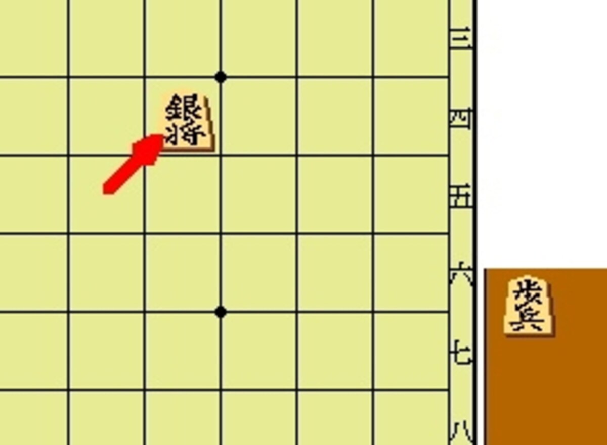 持ち駒は盤の外に置く