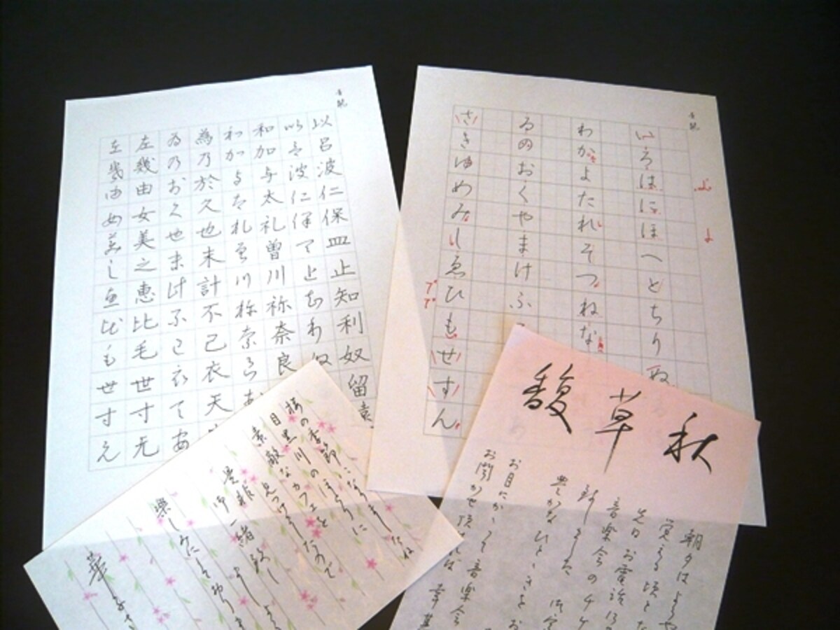 お手本